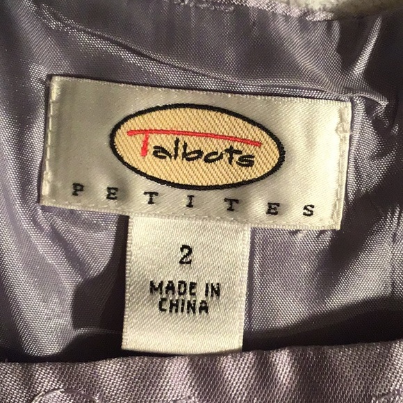 TALBOTS PETITE SILK gown - Picture 7 of 11